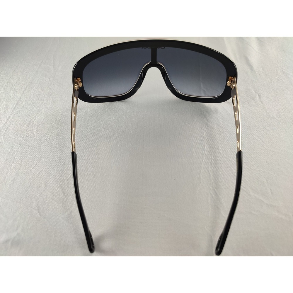 Carrera Special Edition Flag Lab 17 C3E9O Orange Gold Shield Sunglasses 140 NWT - Picture 7 of 14